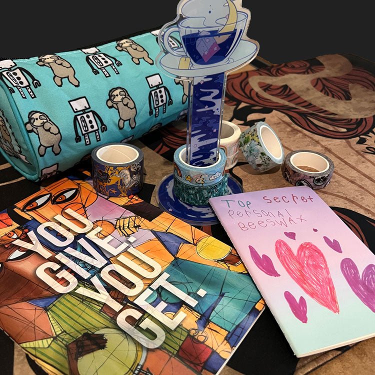 Custom Stationary - Alchemy Merch - Washi, Notebooks - Make your own custom merchandise
