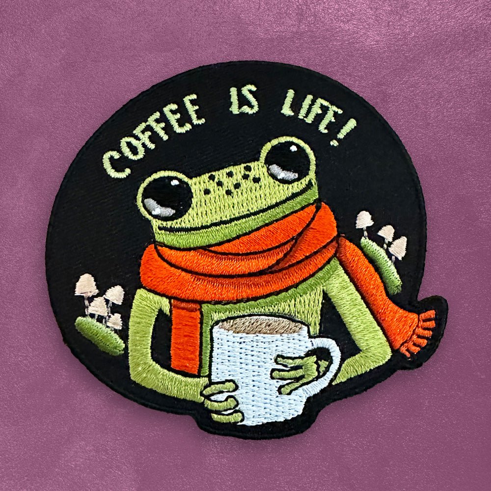 Custom 50% Embroidered Patches - Alchemy Merch - Make your own custom 50% Embroidered Patches - custom merchandise