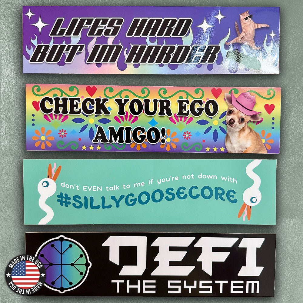 Bumper Stickers or Magnets - Alchemy Merch