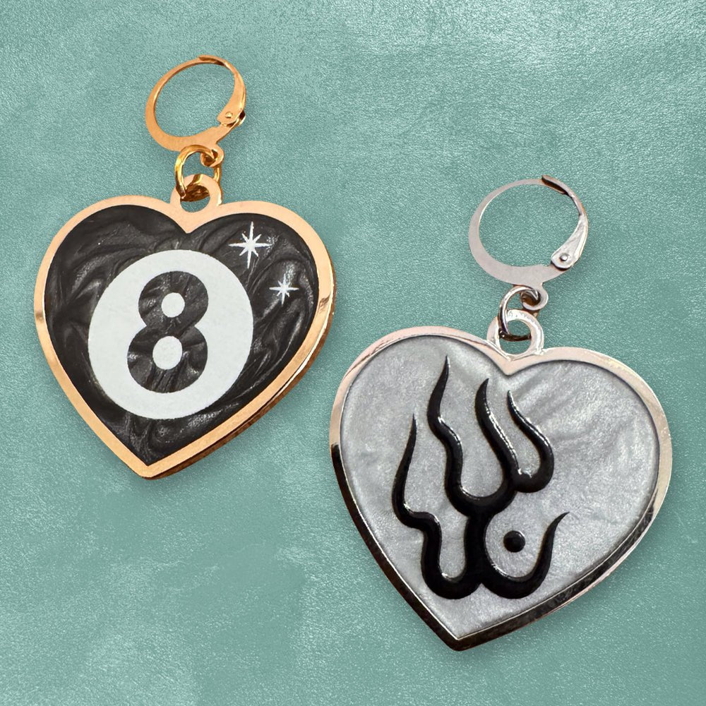 Custom Stitch Markers Shoe Charms - Hard Enamel - Alchemy Merch