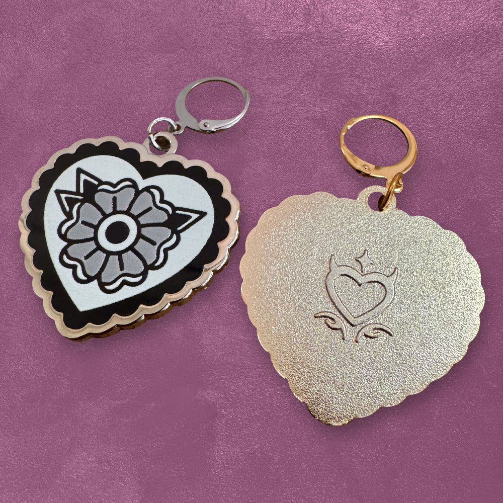 Custom Stitch Markers - Shoe Charms - UV Printed - Alchemy Merch