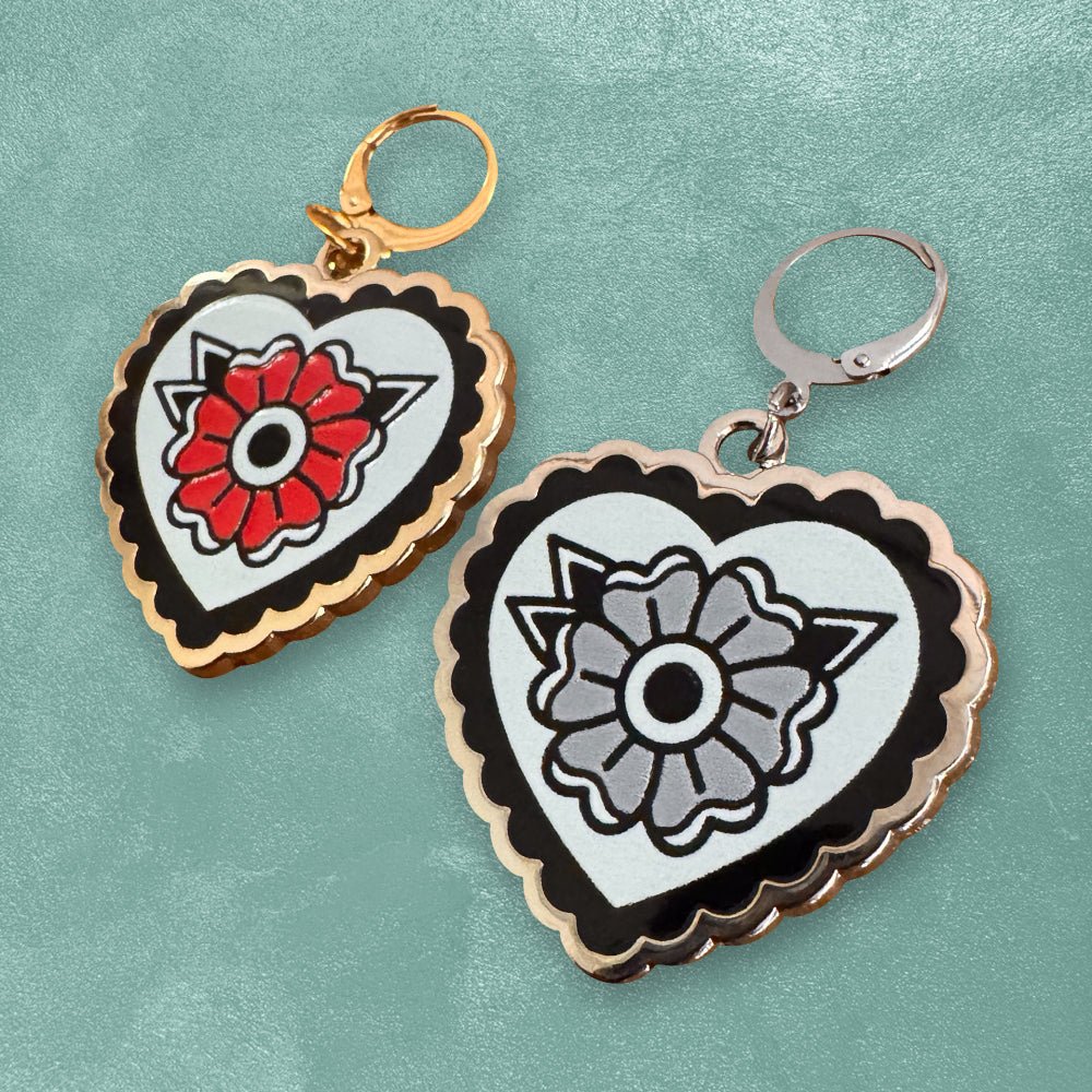 Custom Stitch Markers - Shoe Charms - UV Printed - Alchemy Merch
