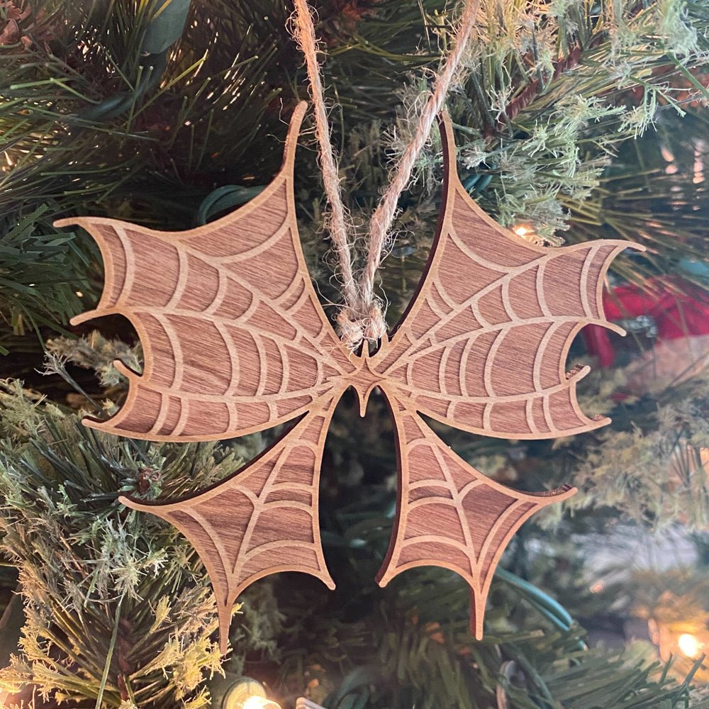 Wooden Ornaments - USA Made - Custom Ornaments - Sustainable Wood - Alchemy Merch