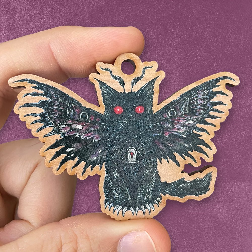 Wooden Ornaments - USA Made - Custom Ornaments - Sustainable Wood - Alchemy Merch