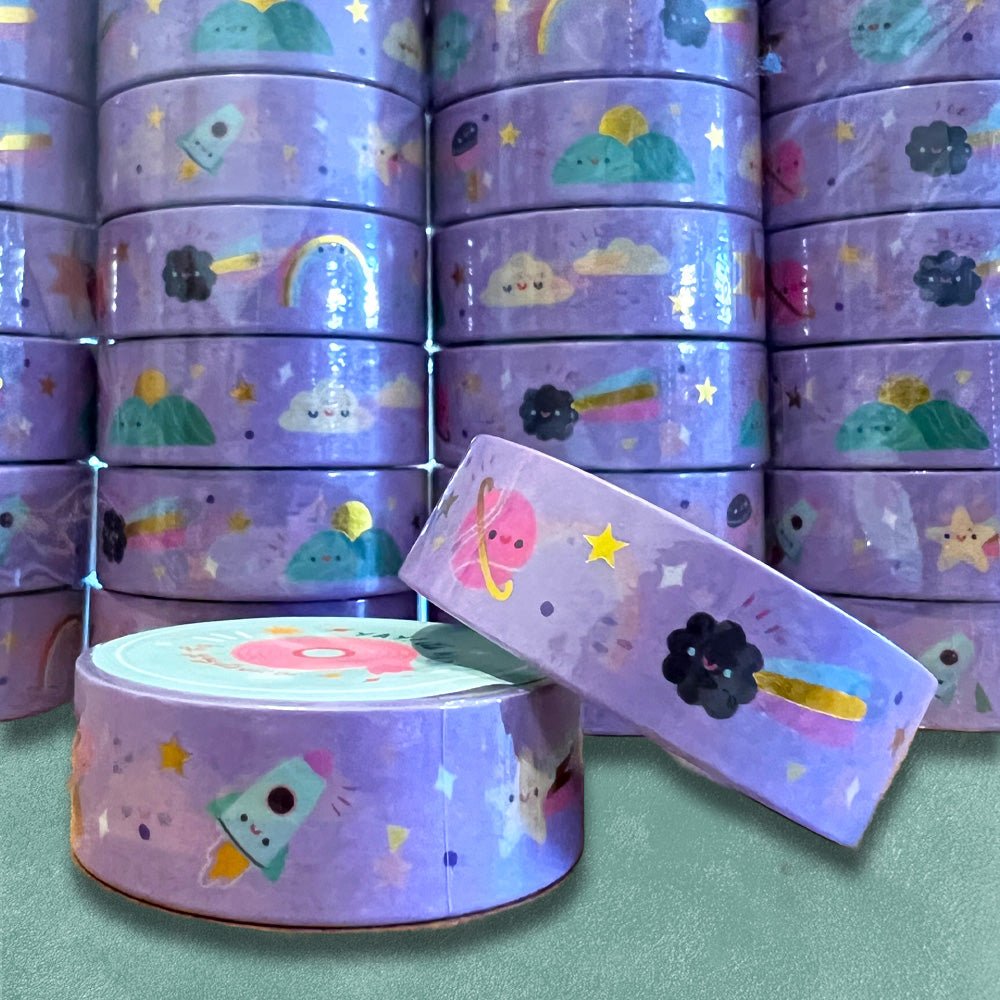 Custom Foil Washi Tape - Alchemy Merch - Make your own custom Foil Washi Tape - custom merchandise
