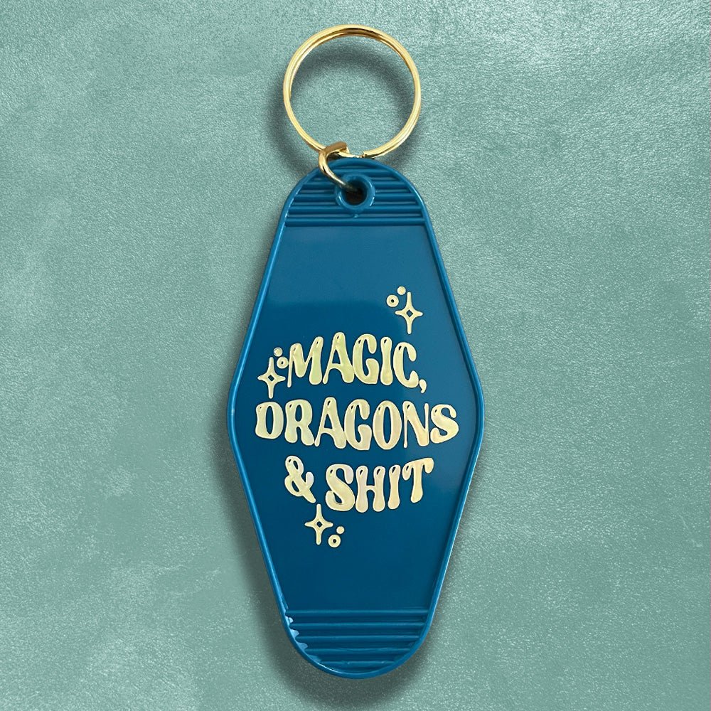 Custom Motel Keychains - Foil Embossed - Alchemy Merch - Make your own custom Motel Keychains - Foil Embossed - custom merch