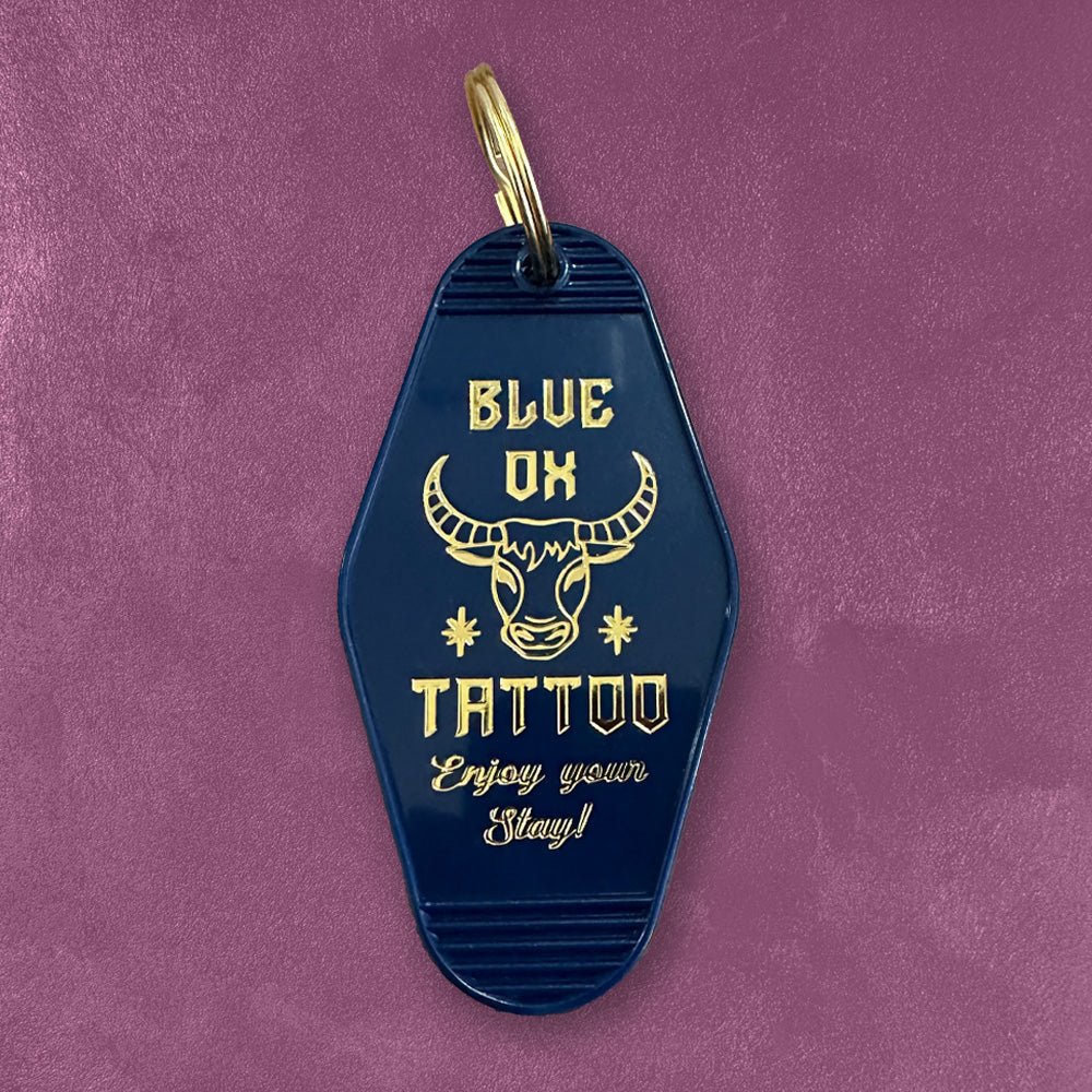 Custom Motel Keychains - Foil Embossed - Alchemy Merch - Make your own custom Motel Keychains - Foil Embossed - custom merch