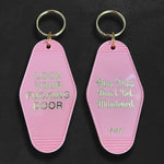 Custom Motel Keychains - Foil Embossed - Alchemy Merch - Make your own custom Motel Keychains - Foil Embossed - custom merch