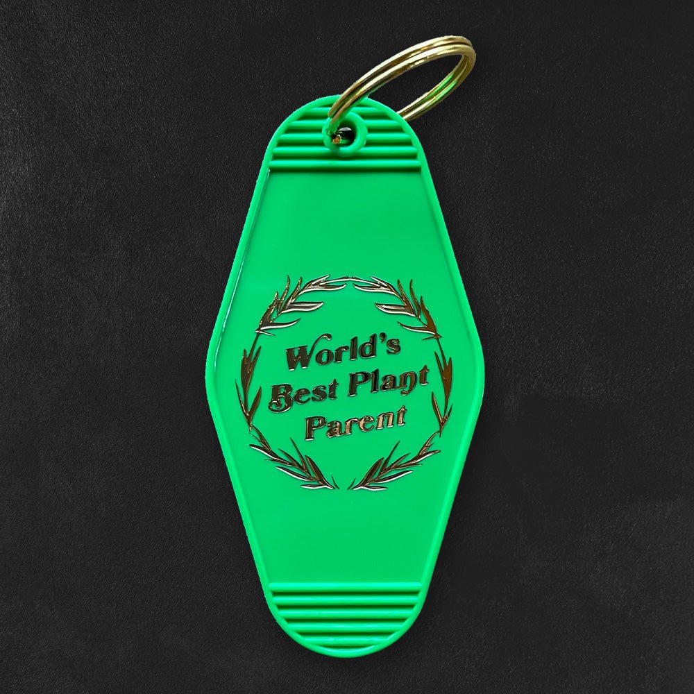 Custom Motel Keychains - Foil Embossed - Alchemy Merch - Make your own custom Motel Keychains - Foil Embossed - custom merch