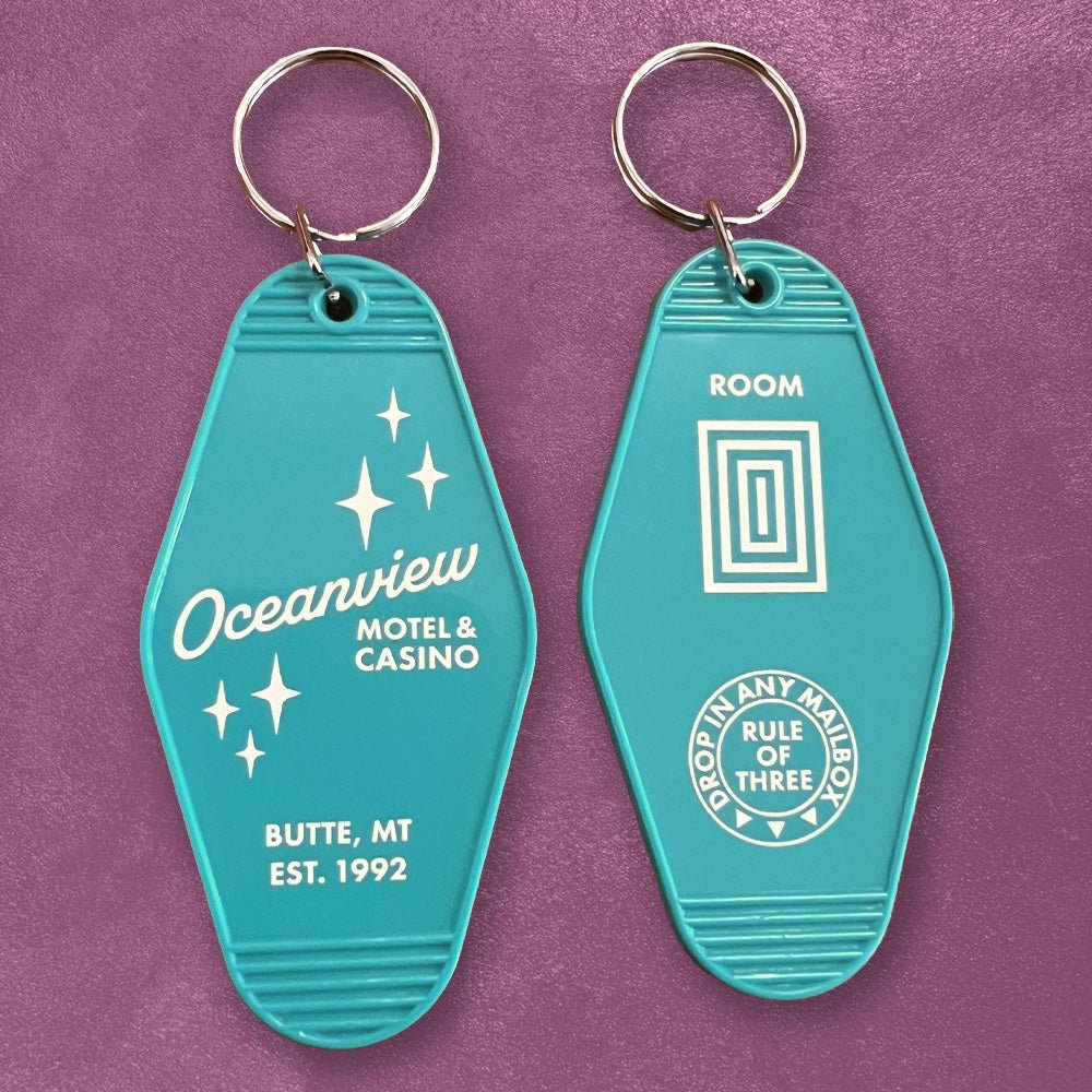 Custom Motel Keychains - UV Printed - Alchemy Merch - Make your own custom Motel Keychains - UV Printed - custom merchandise