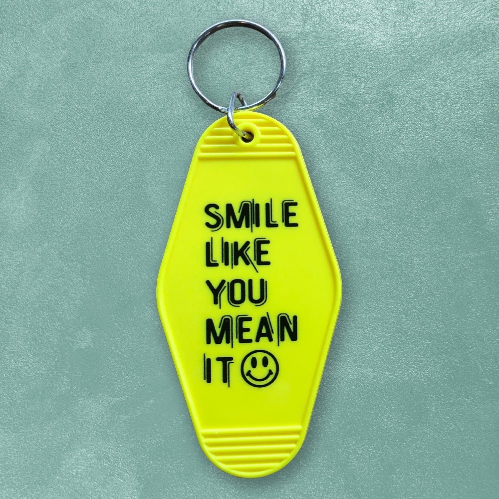 Custom Motel Keychains - UV Printed - Alchemy Merch - Make your own custom Motel Keychains - UV Printed - custom merchandise