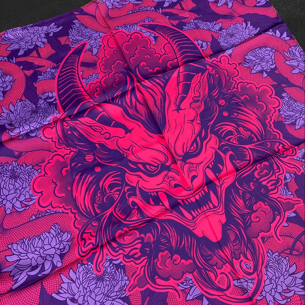 Custom Polyester Satin Scarves/Bandanas/Altar Cloths - Alchemy Merch - Make your own customPolyester Scarves