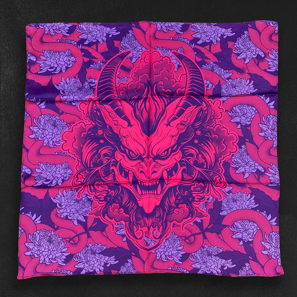 Custom Polyester Satin Scarves/Bandanas/Altar Cloths - Alchemy Merch - Make your own customPolyester Scarves