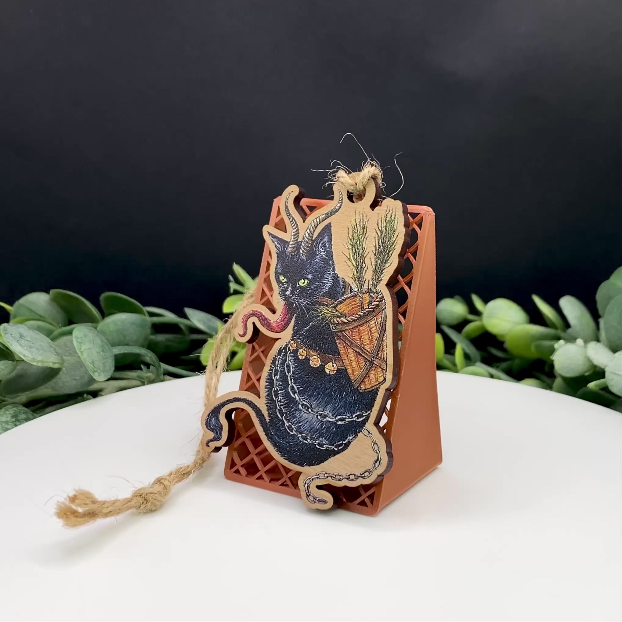 Wooden Ornaments - USA Made - Custom Ornaments - Sustainable Wood