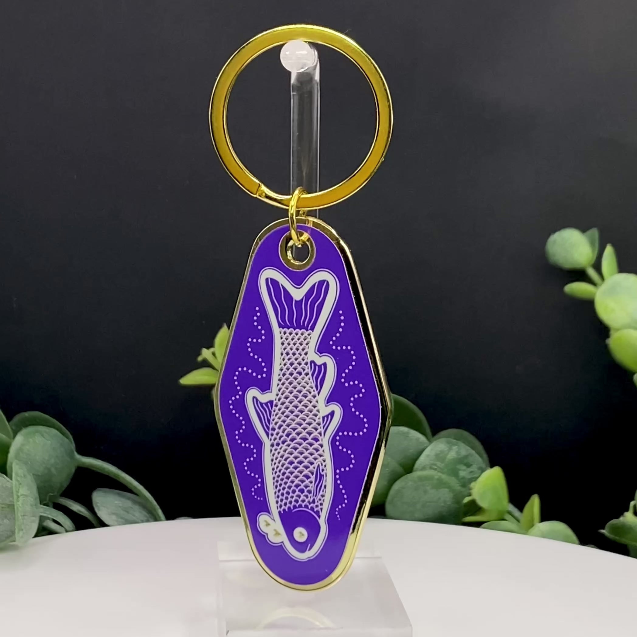 Metal Motel UV Keychains - Custom Full Color Metal Keychains