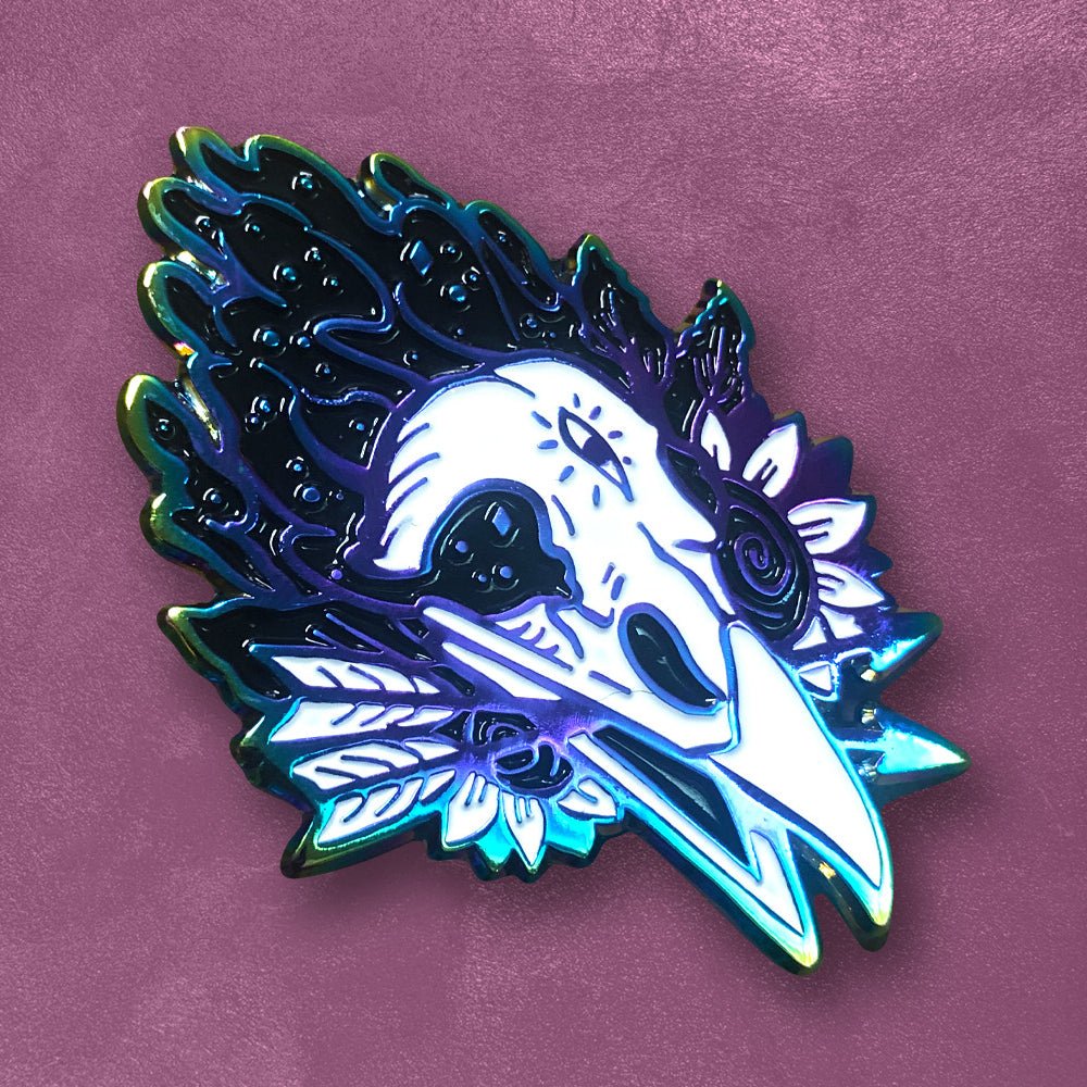 Custom Rainbow Soft Enamel - Anodized Rainbow Plated - Alchemy Merch - Make your own custom Rainbow Enamel Pins