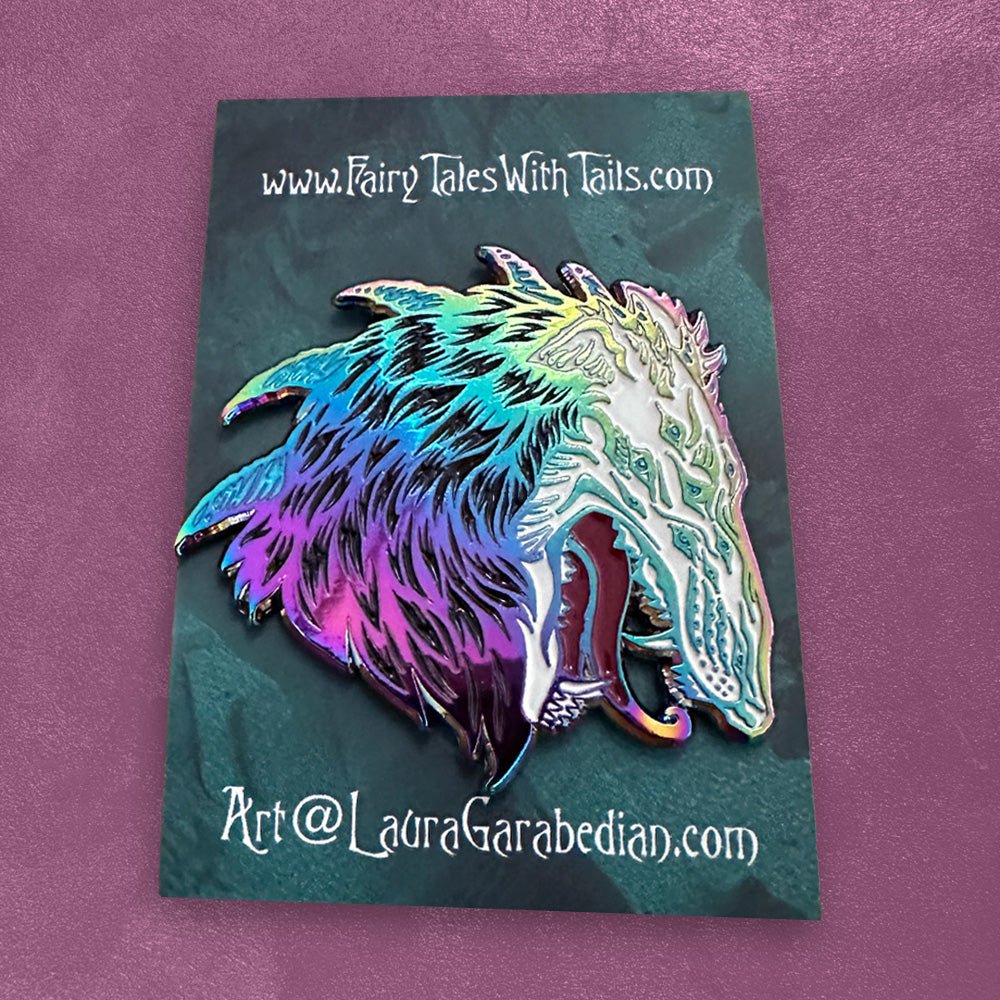 Custom Rainbow Soft Enamel - Anodized Rainbow Plated - Alchemy Merch - Make your own custom Rainbow Enamel Pins