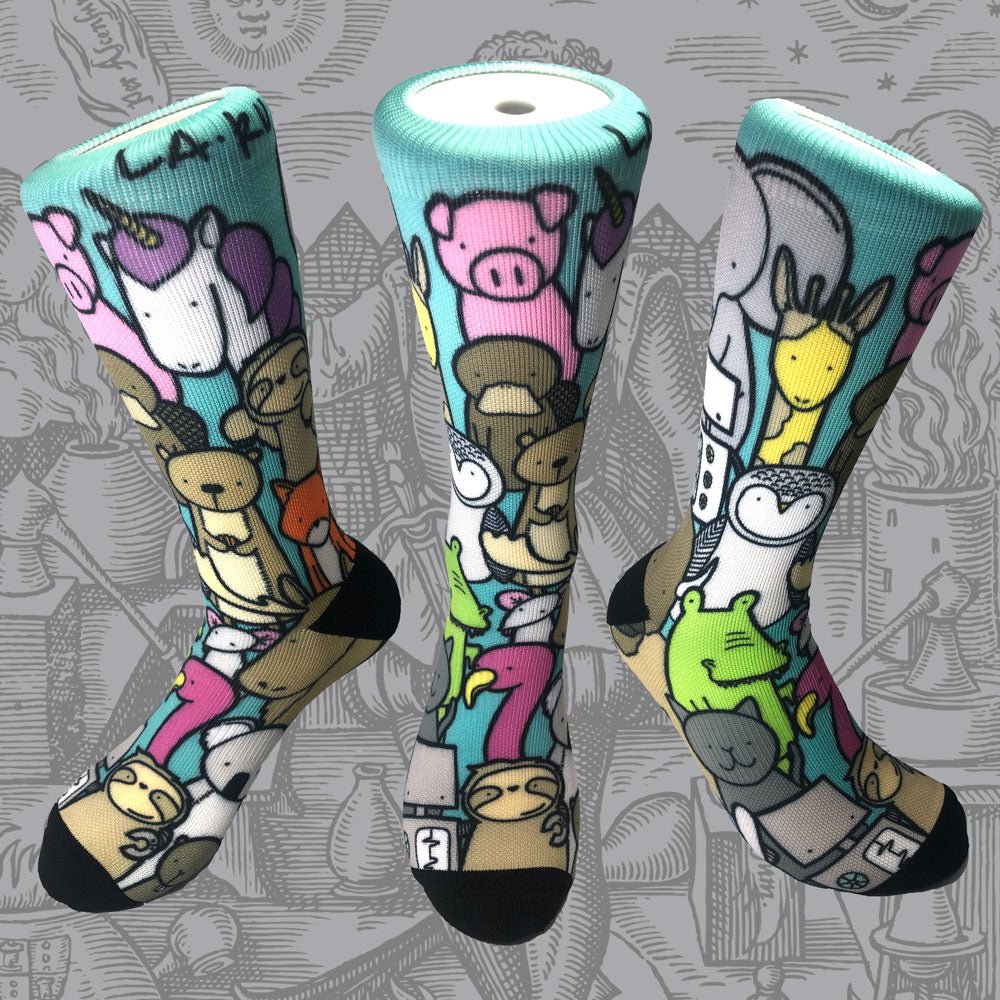 Sole Mates Combo Bundle (socks + pvc shoe charms) - Alchemy Merch