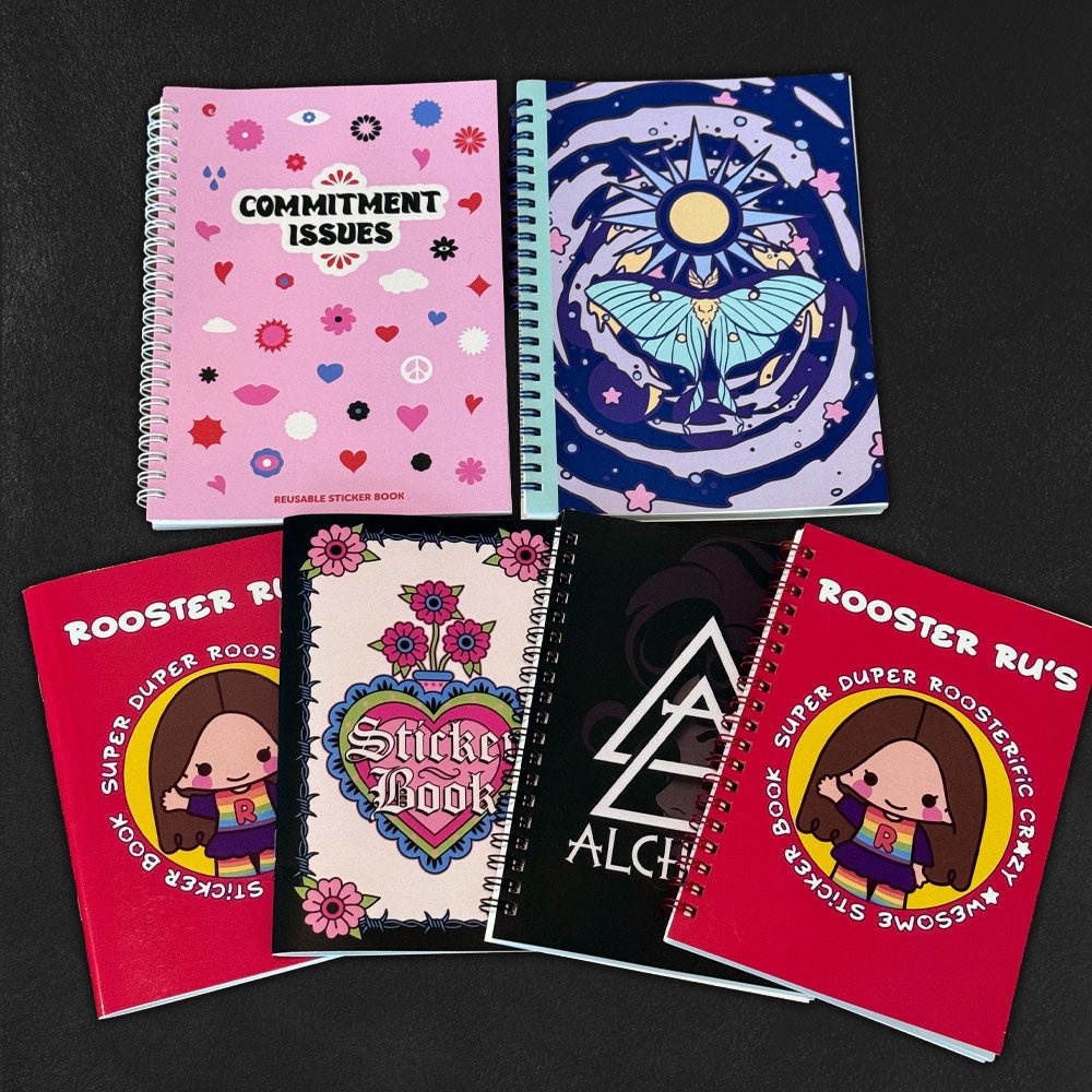 Sticker Books - Alchemy Merch