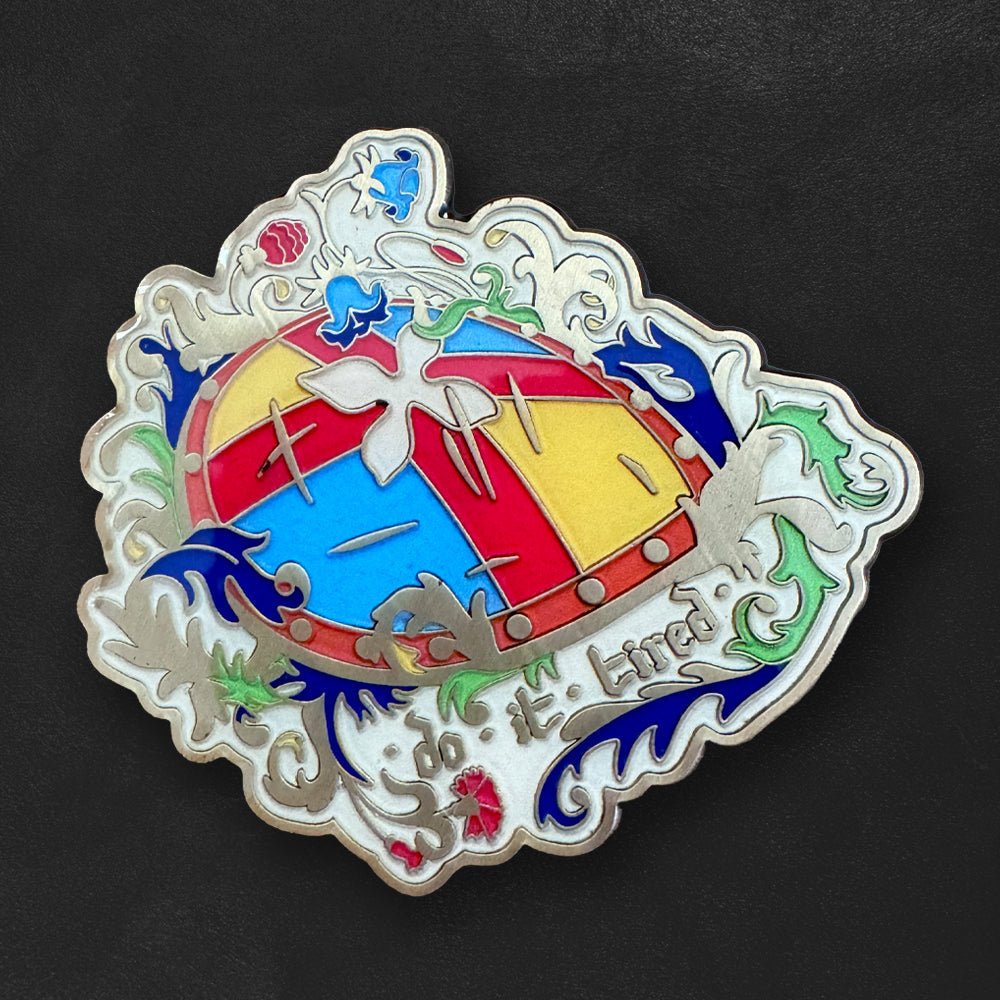 Custom Antique Sandblasted Pins - Alchemy Merch - Make your own custom Antique Sandblasted Pins - custom merchandise