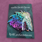 Custom Rainbow Soft Enamel - Anodized Rainbow Plated - Alchemy Merch - Make your own custom Rainbow Enamel Pins
