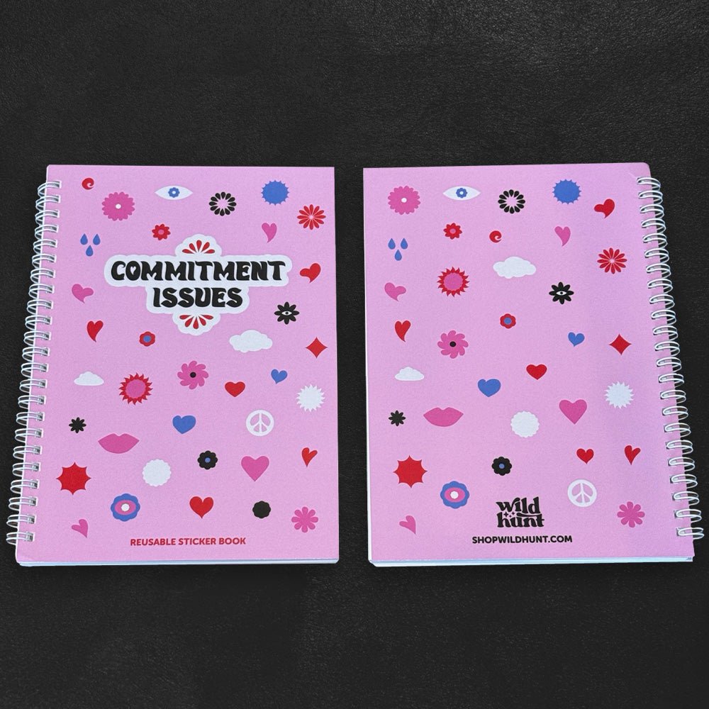 Sticker Books - A5 - Spiral Bound - Alchemy Merch