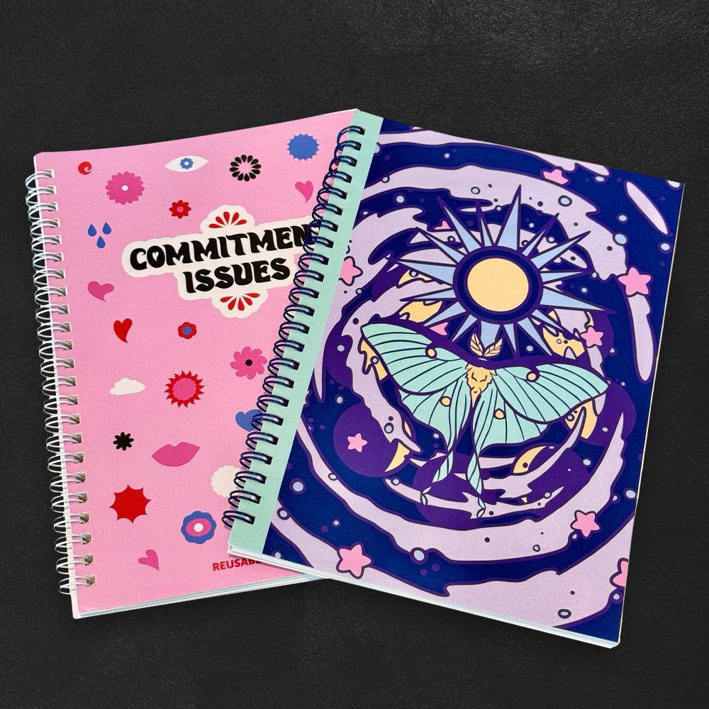 Sticker Books - A5 - Spiral Bound - Alchemy Merch