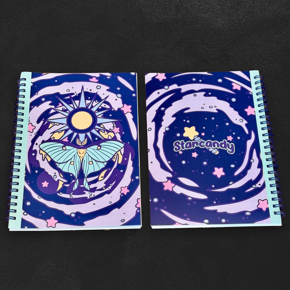 Sticker Books - A5 - Spiral Bound - Alchemy Merch