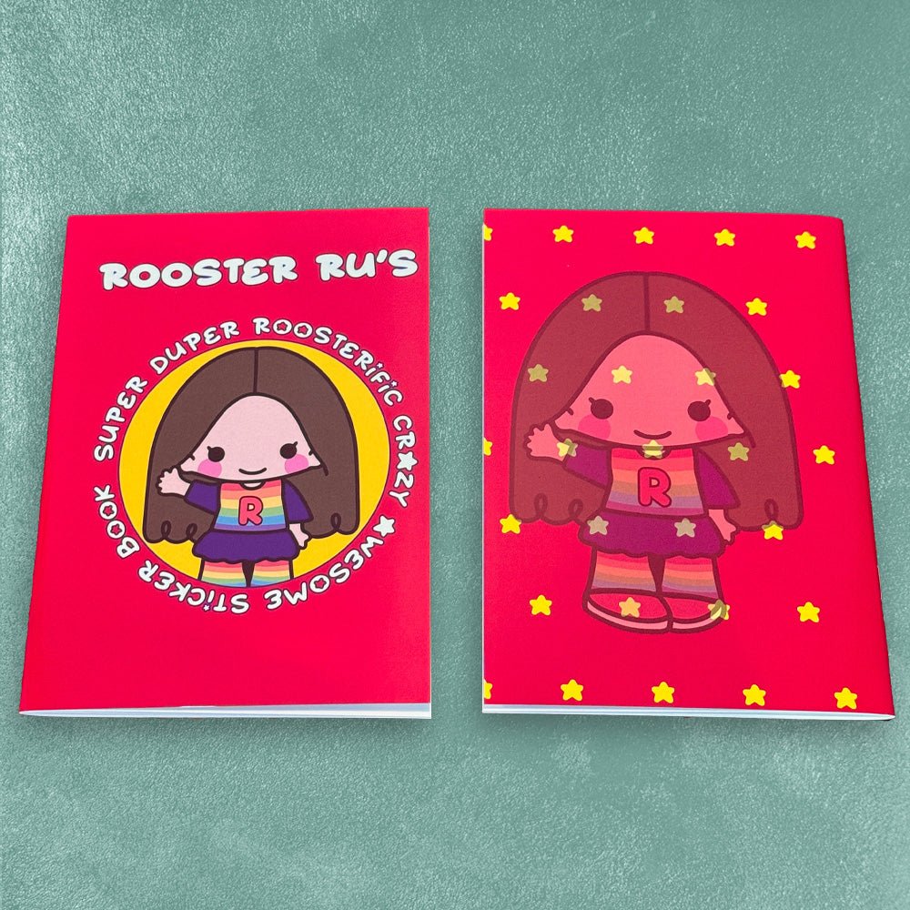 Sticker Books - B6 - Saddle Stitch - Alchemy Merch