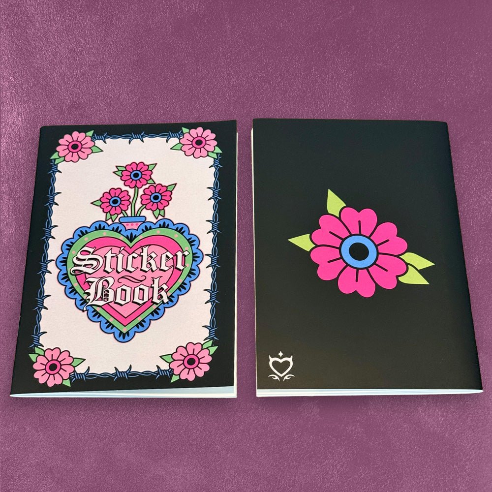 Sticker Books - B6 - Saddle Stitch - Alchemy Merch