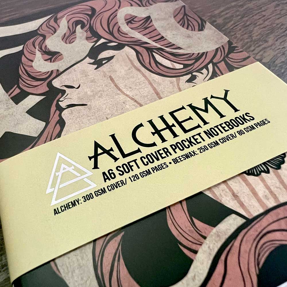 A5 Soft Cover Pocket Notebooks - Alchemy Merch