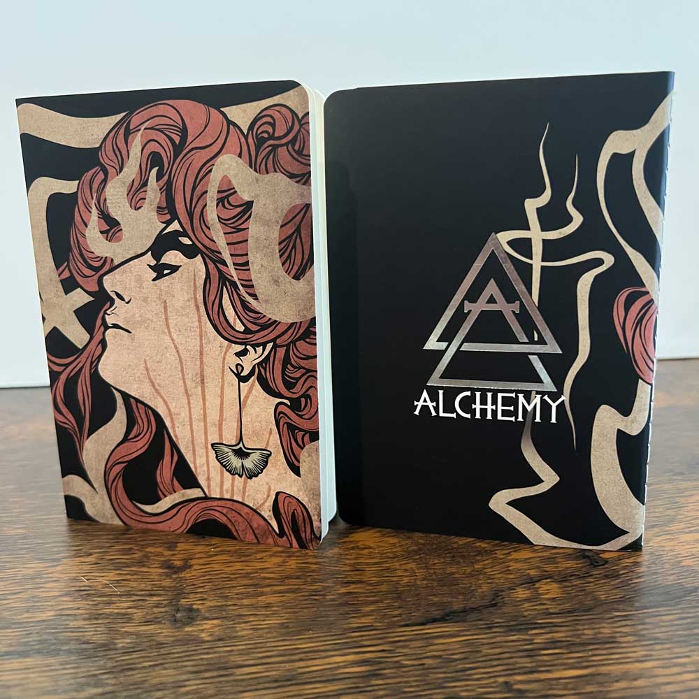A6 Softcover Notebook Example Set - Alchemy Merch