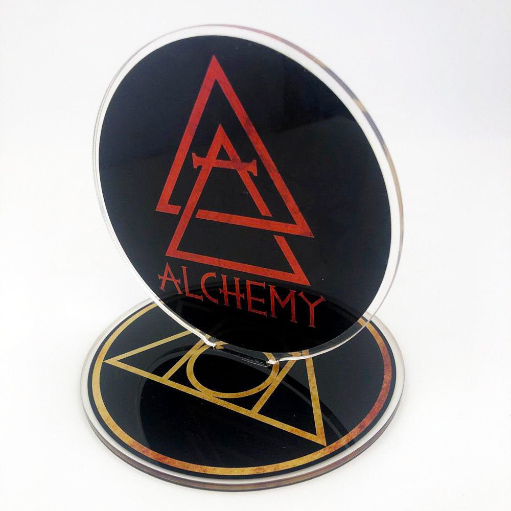 Acrylic Standee w/ Base (Two Sided) - Alchemy Merch