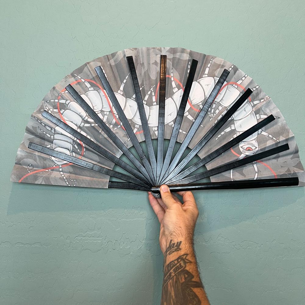 Custom Clack Fans - Alchemy Merch - Drag Snap Rave Fans - Create your own Fans