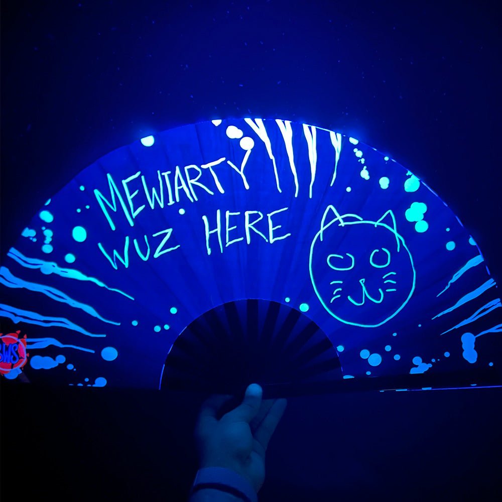 Custom Clack Fans - Alchemy Merch - Drag Snap Rave Fans - Create your own Fans
