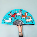 Custom Clack Fans - Alchemy Merch - Drag Snap Rave Fans - Create your own Fans