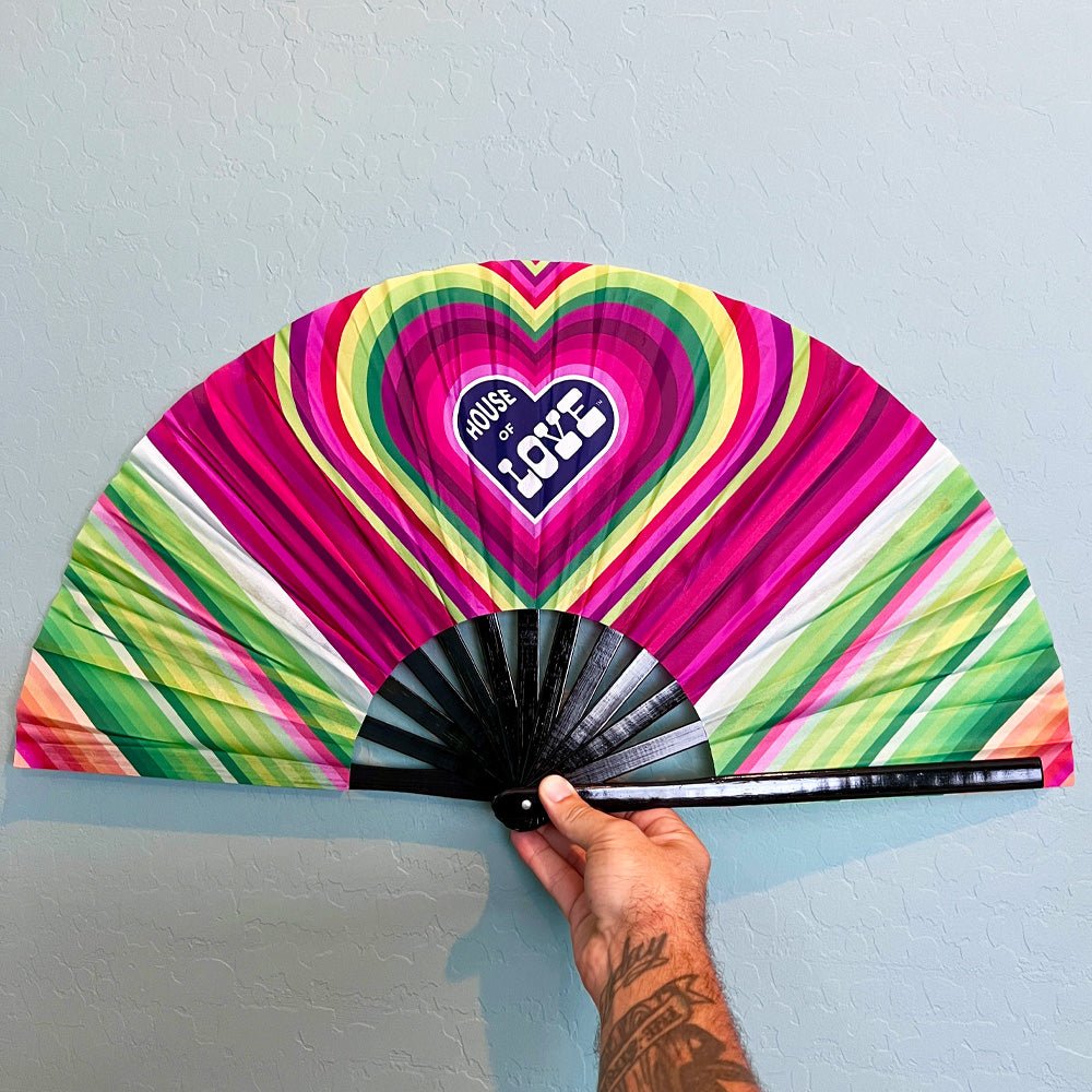Custom Clack Fans - Alchemy Merch - Drag Snap Rave Fans - Create your own Fans