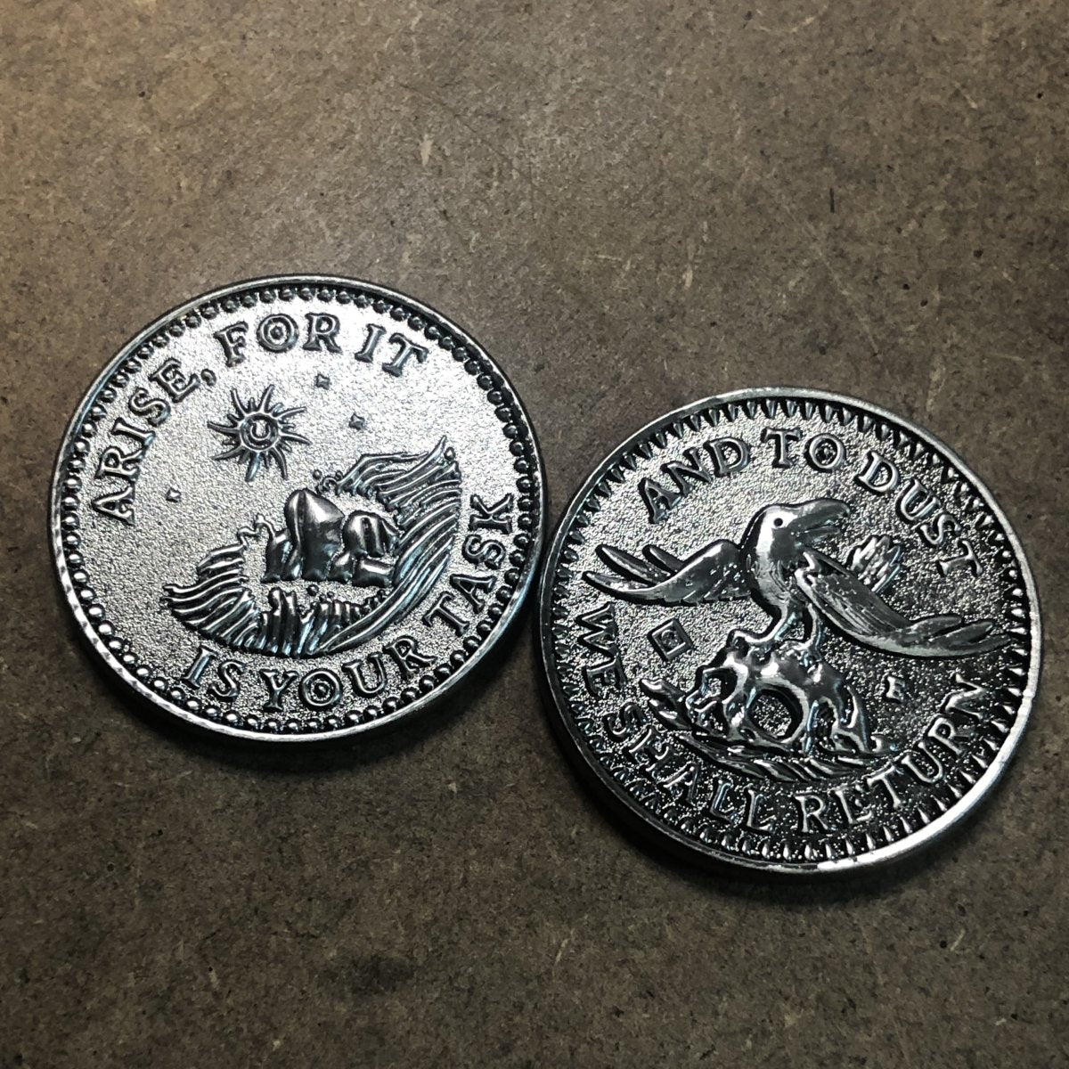 Coins & Challenge Coins 3D - Double Sided - Alchemy Merch
