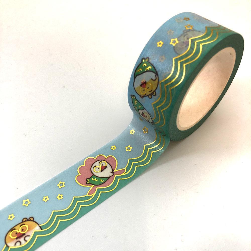 Custom Foil Washi Tape - Alchemy Merch - Make your own custom Foil Washi Tape - custom merchandise