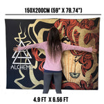 Custom Tapestries - Alchemy Merch - Make your own custom Tapestries - custom merchandise