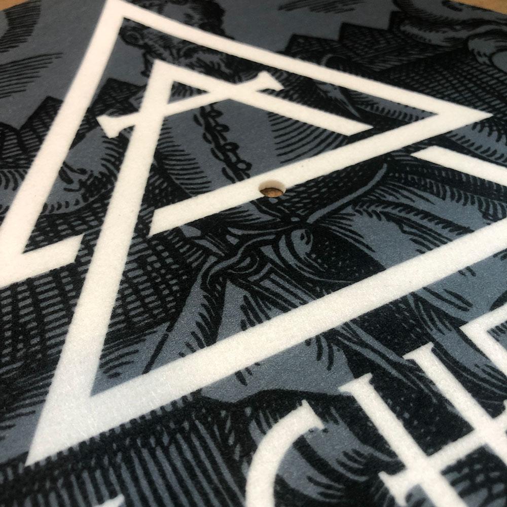 Custom Slip Mats - Sublimated (Full Color) - Alchemy Merch - Make your own custom Felt Slip Mats - custom merchandise