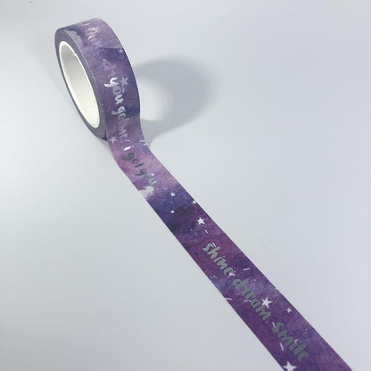 Washi Tape - FOIL + Full color CMYK - 10m Long Rolls - Alchemy Merch