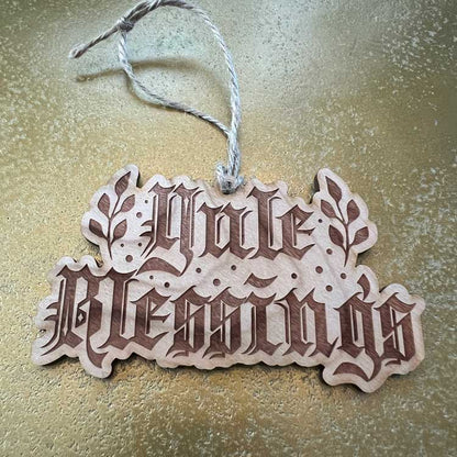 Wooden Ornaments (US Made) - Alchemy Merch